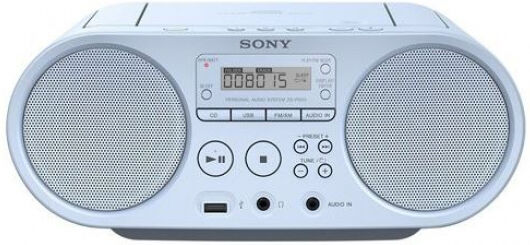 Sony ZS-PS50L - CD-Boombox - Blau