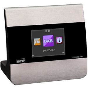 Imperial DABMAN i400 - Internet Radio / DAB+ / UKW - Silber