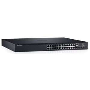 Dell N1524P - 24x LAN 1000Base-T Ports / 4x SFP+  Layer-3/30.8 Watt