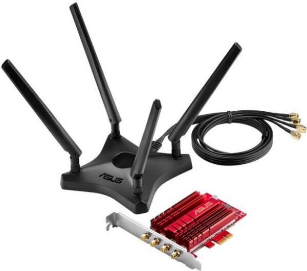 Asus PCE-AC88 - WirelessAC PCI-Express Adapter - 3100mbps