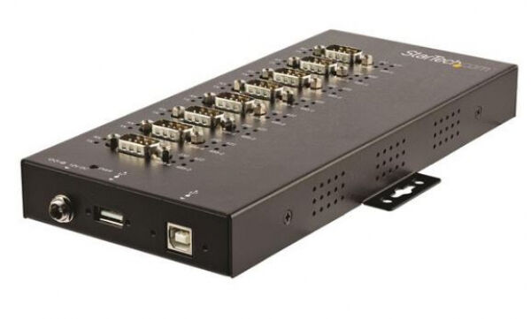 StarTech.com Startech ICUSB234858I - 8 Port industrieller USB auf RS232/ 422/ 485 Serieller Adapter - 15kv ESD Schutz