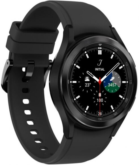 Samsung Galaxy Watch 4 Classic - Smartwatch / 42mm - Schwarz (EU-Modell)