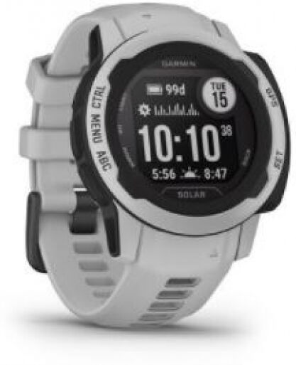 Garmin Instinct 2S Solar - Sportuhr / 40mm Gehäuse - mist gray, Nylon Band