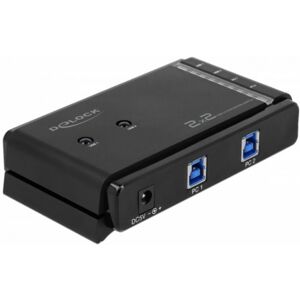 DeLock 87736 - USB 3.0 Matrix Switch 2 x 2