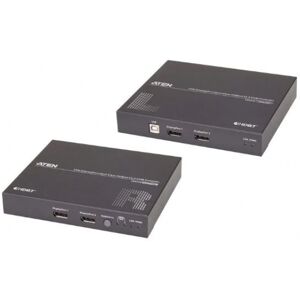 Aten CE924 - USB DisplayPort Dual-Anzeige HDBaseT 2.0 KVM Extender (4K bei 100m für Einzelanzeige)