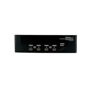 StarTech.com Startech SV431DDVDUA - 4 Port DVI KVM USB Switch - 4-fach DVI Umschalter mit USB Hub