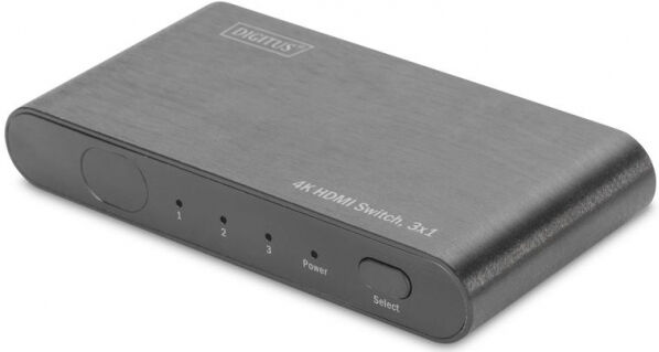 Digitus DS-45316 - 4K HDMI Switch, 3x1