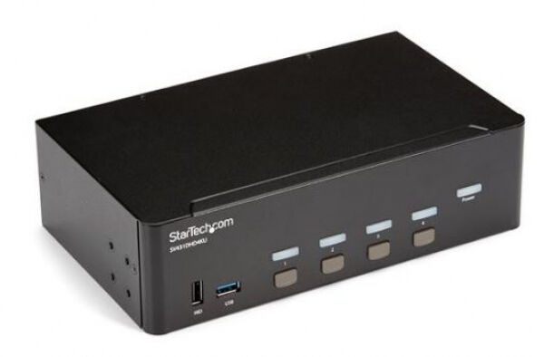 StarTech.com Startech SV431DHD4KU - 4 Port HDMI KVM Switch - 4K 30Hz - zwei Displays