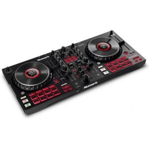 Numark Mixtrack Platinum FX - 4-Deck Kontroller mit Jogwheel-Displays