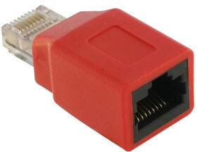 DeLock 65025 - RJ45 Crossover Adapter Stecker - Buchse