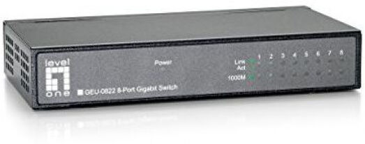 LevelOne GEU-0822 - 8-Port Gigabit Switch