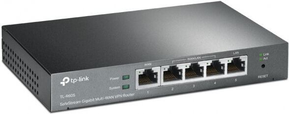 TP-Link TL-R605 - SafeStream Gigabit Multi-WAN VPN Router