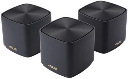 Asus ZenWiFi AX Mini (XD4) - WirelessAX Mesh System - 3er Pack - Black