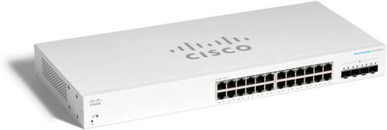 Cisco Systems CBS220-24T-4G-EU - Business 220 Serie Smart Switch - 24 x Gigabit Ethernet, 4 x Gigabit Ethernet SFP