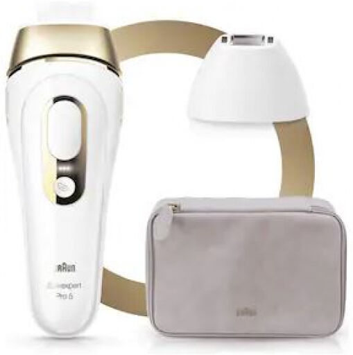 Braun Silk-Expert Pro 5 - Epilierer Weiss/Gold