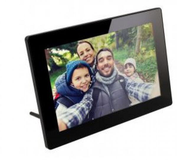 InLine 55821S - digitaler WIFI-Bilderrahmen 10,1 Zoll LCD-IPS Touchscreen - schwarz
