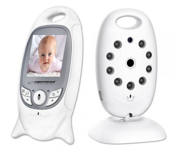 Esperanza EHM001 - LCD-Babyphone 2 Zoll - Weiss