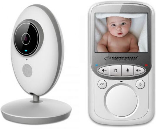 Esperanza EHM003 - LCD-Babyphone 2.4 Zoll - Weiss