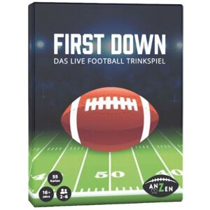 Divers ANZEN SPIELE FIRST DOWN - Das Live Football Trinkspiel (d)