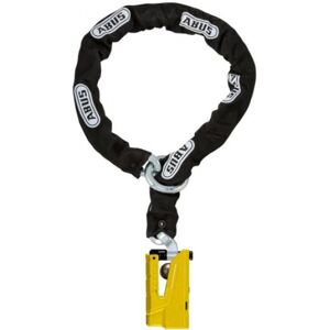 ABUS GRANIT Detecto X-Plus 8077/12KS120 black loop - Kettenschloss mit Alarm