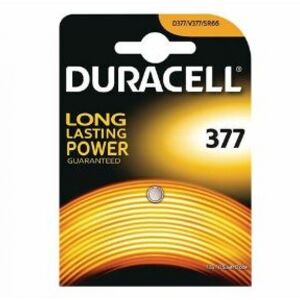 Duracell Uhrenbatterie 1 Stück, 377