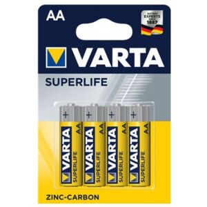 Varta Superlife, Batterie 4 Stück, AA (Mignon)