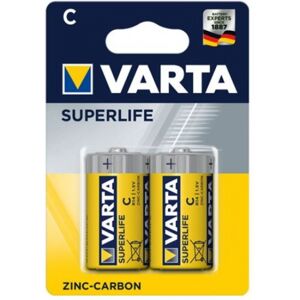 Varta Superlife, Batterie 2 Stück, C (Baby)