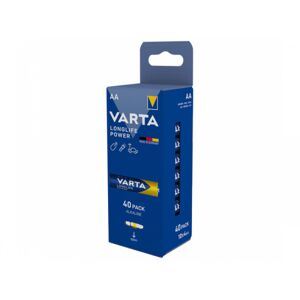 Varta - Alka (Box) LR06 1.5V AA 40er - Longlife Power Retail-Box