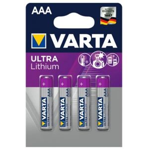 Varta Ultra Lithium Micro AAA LR 03 - 10x4er Pack