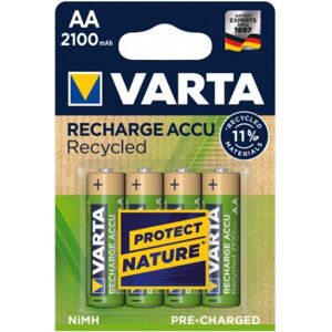 Varta RECHARGE ACCU Recycled 2100 mAH AA Mignon NiMH - 10x4er Set