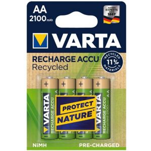 Varta RECHARGE ACCU Recycled 2100 mAH AA Mignon NiMH - 10x4er Set