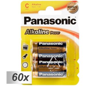 Panasonic Alkaline Power Baby C LR 14 - 60x2er