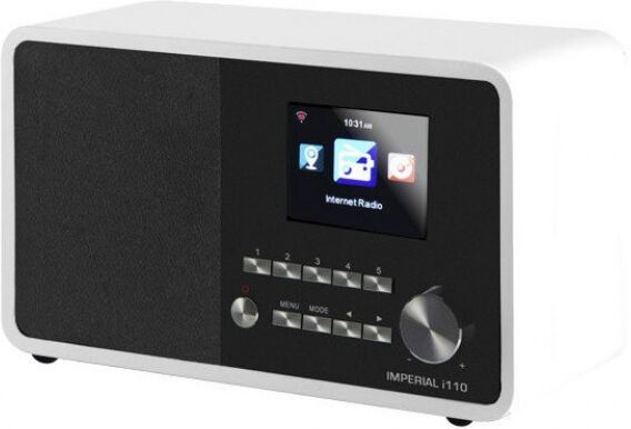 DigitalBox Imperial i110 - Internet-Radio mit Farbdisplay - Weiss