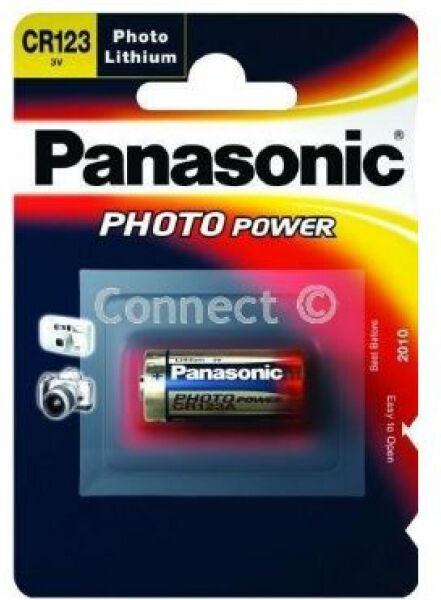 Panasonic 1 Panasonic Photo CR 123 A Lithium