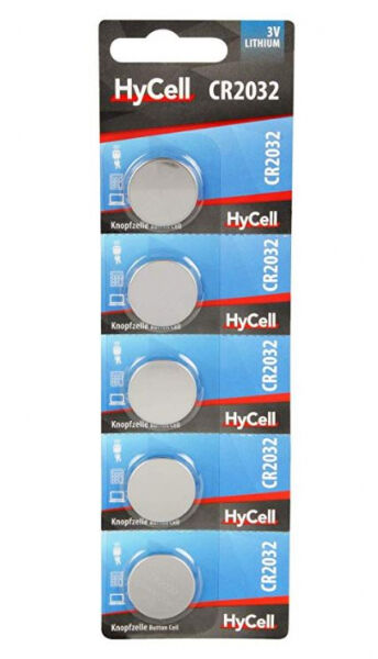 HyCell Lithium Knopfzelle CR2032 - 5er Pack