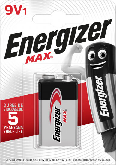 Energizer - Max 9V (6LR61/522) BP-1