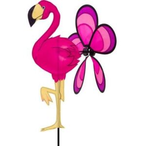 Divers HQ INVENTO Windspiel Spin Critter Flamingo - 2er Set