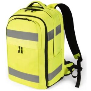 Dicota HI-VIS - BackPack 32/38 Liter - Gelb