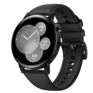 Huawei Watch GT3 - Smartwatch / 42mm - Fluorelastomerarmband / Schwarz