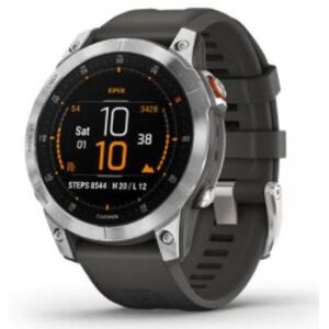 Garmin epix Gen 2 - Sportuhr / 22mm - slate/silver