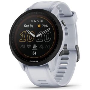 Garmin Forerunner 955 Solar - Sportuhr - Weissgrau