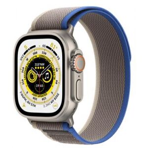 Apple Watch Ultra LTE 49mm Titanium Trail Loop blau/grau S/M