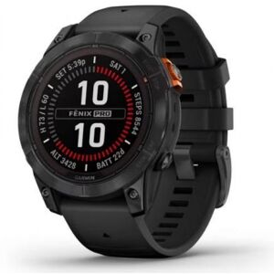 Garmin Fenix 7 Pro Solar Edition - Multisportuhr 22mm - schwarz/schiefergrau