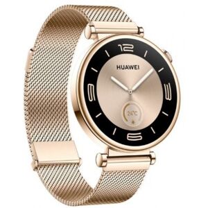 Huawei Watch GT4 - Smartwatch 41mm - gold/weiss, goldenes Milanese-Armband