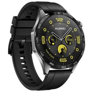 Huawei Watch GT4 - Smartwatch 46mm - schwarz, schwarzes Fluorelastomer-Armband