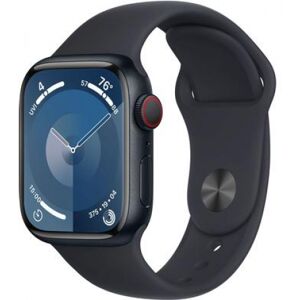 Apple Watch Series 9 (dunkelblau/dunkelblau, Aluminium, 41 mm, Sportarmband, Cellular)