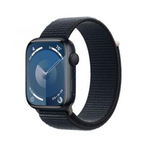 Apple Watch Series 9 (dunkelblau/dunkelblau, Aluminium, 45 mm, Sport Loop)