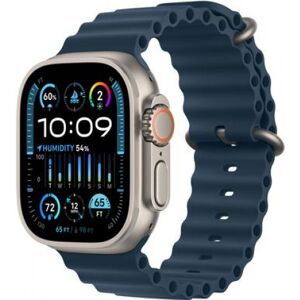 Apple Watch Ultra 2 (dunkelblau, 49 mm, Ocean Armband, Titangehäuse, Cellular)