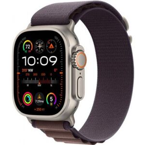 Apple Watch Ultra 2 (dunkelblaugrau, 49 mm, Alpine Loop, Titangehäuse, Cellular)