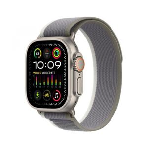 Apple Watch Ultra 2 (grün/grau, 49 mm, Trail Loop, Titangehäuse, Cellular)